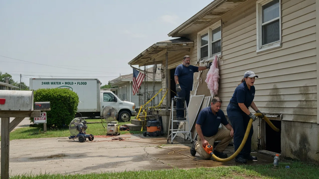 Water Damage Repair in New Buffalo, PA near me